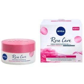 NIVEA CREMA HIDRATANTE EN GEL ROSA CARE 50ML A/H