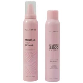 Pack Flamenco Shampoo En Seco Y Mousse 200ml Cu