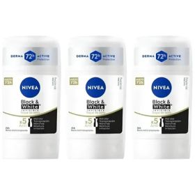 Nivea Toque De Seda Barra Antitranspirante 50ml X3