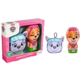 Pack Paw Patrol Rosa Shampoo 3en1 300ml + Esponja