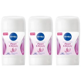 Nivea Perla Y Beauty Barra Antitranspirante 50ml X3