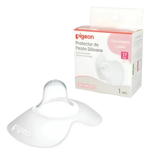 D_764912-Mlc112589490034_062026-O.webp Pigeon Protector De Pezon De Silicona Talla 17 Mm - Imagen 1