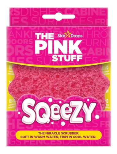 D_765907-Mlc112589930078_062026-O.jpg Esponja Squeezy Pink Stuff 1Unidad - Imagen 1