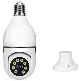 Cámara De Seguridad Tipo Ampolleta Wifi 360° Panorama Camera