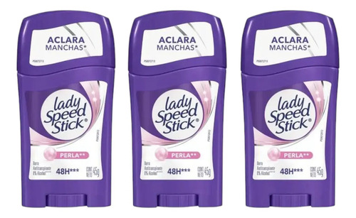 D_772907-Mlc101263973577_122025-O.jpg Lady Speed Stick Nacar Vitamina E Antitranspirante Gel 45G X3 - Imagen 1
