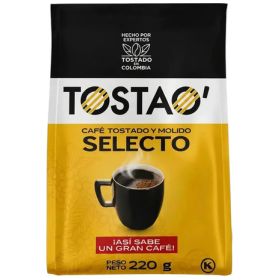 Tostao Cafe Molido Tostado 220 G