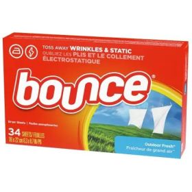 Toallas Antiestática Para Secadora Aroma Fresco 34 Hojas Bounce