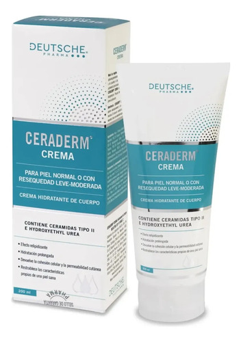 D_778908-Mlc112589164590_062026-O.jpg Deutsche Ceraderm Crema Urea 5% 200Ml - Imagen 1