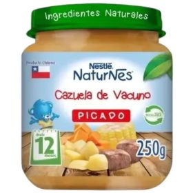 Nestle Naturnes Cazuela De Vacuno Y Verduras Picado 250g0