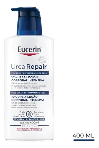 D_782520-Mlc113768726147_062026-O.webp Locion Reparadora Eucerin 10% Urea 400Ml - Imagen 1