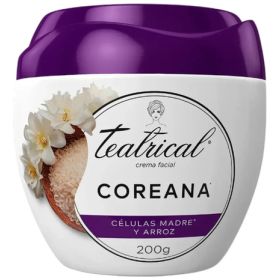Teatrical Crema Facial Coreana 200 Gr