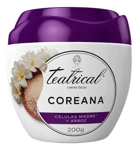 D_782955-Mlc111601762771_052026-O.jpg Teatrical Crema Facial Coreana 200 Gr - Imagen 1