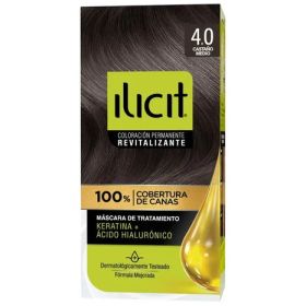 Tintura Ilicit Carta Completa Tono 40 Castaño Medio