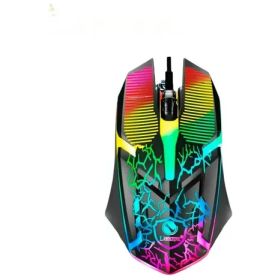 MOUSE GAMER DE JUEGO BOTONES ERGONOMICO FULL RGB CABLE