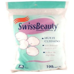 Swiss Beauty Copos De Algodón 100u