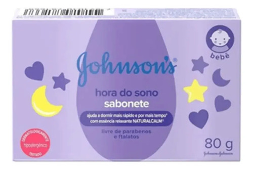 D_791982-Mlc106099015075_012026-O.jpg Johnsons Baby Jabon En Barra Hora De Dormir 80G - Imagen 1