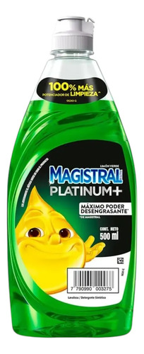D_792819-Mlc110595675666_052026-O.jpg Lavaloza Magistral Platinum Limon 500Ml - Imagen 1