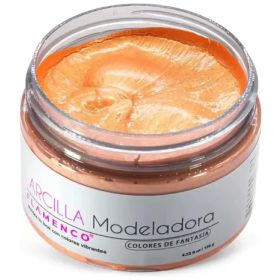 Flamenco Arcilla Modeladora Naranja Para El Cabello 120 G