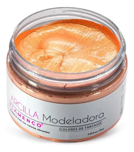 D_796915-Mla99925917411_112025-O.webp Flamenco Arcilla Modeladora Naranja Para El Cabello 120 G - Imagen 1