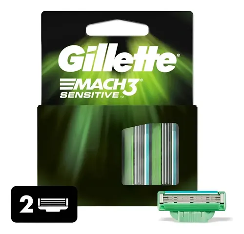 D_799164-Mlc112589837942_062026-O.webp Gilllette Mach3 Sensitive 2 Repuestos - Imagen 1