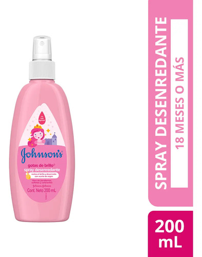 D_799743-Mla99856578885_112025-O.jpg Spray Desenderante Gotas De Brillo 200Ml Johnsons - Imagen 1