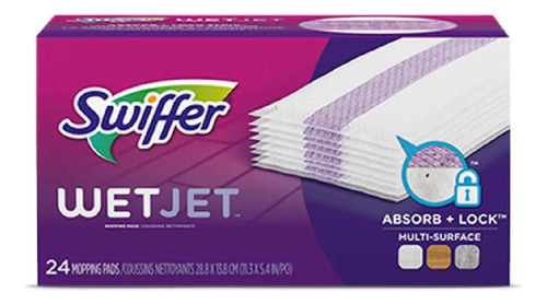 D_801413-Mlc93484199552_102025-O.jpg Swiffer Wet Jet 24 Repuestos De Mopas - Imagen 1