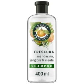 Shampoo Herbal Essences Frescura Mandarina, Jengibre, Y Menta 400 Ml