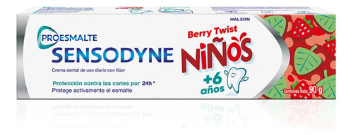 D_809071-Mlc98188641452_112025-O.jpg Crema Dental Sensodyne Pro-Esmalte Niños Pasta +6 Años 90Gr - Imagen 1