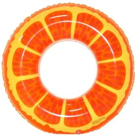 FLOTADOR INFLABLE PARA PISCINA 90CM NARANJA