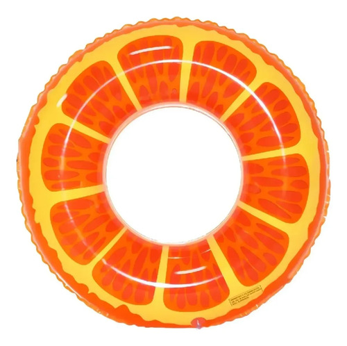 D_813251-Mlc112589454570_062026-O.jpg Flotador Inflable Para Piscina 90Cm Naranja - Imagen 1