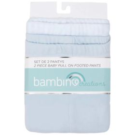 Bipack de 9-12M Pantys Celeste - Bambino