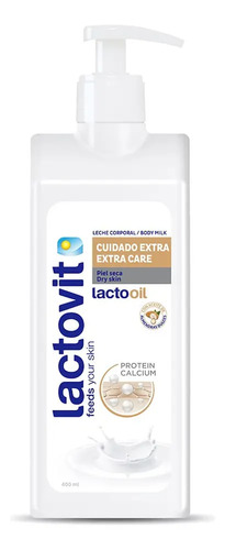 D_816250-Mlu75308328760_032024-O.jpg Lactivit Lacto Oil Leche Corporal Piel Fuerte - Joven 400Ml - Imagen 1