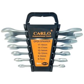 SET DE LLAVES INGLESAS 6 PIEZAS DOBLE BOCA cARLO