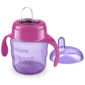 Vaso Con Boquilla Philips Avent Scf551/03 200ml Rosa Lisa
