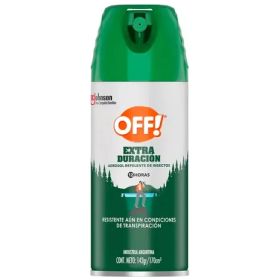Repelente De Insectos Aerosol Extra Duracion 142g Off