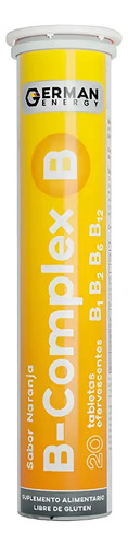 D_829292-Mlc94029087590_102025-O.jpg German Energy B-Complex B 20 Tab Efervescente - Imagen 1
