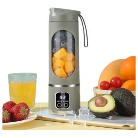 Batidora Y Licuadora Portatil 500ml 25w Usb Verde Militar Verde Militar