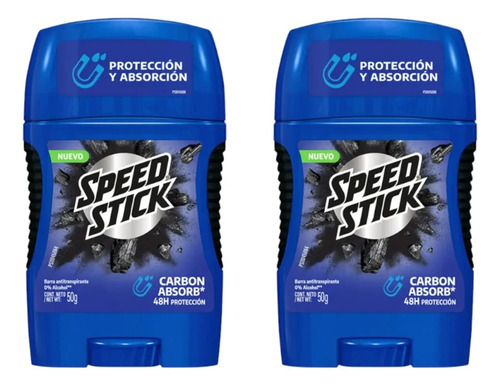 D_833777-Mlc101264103081_122025-O.jpg Pack Speed Stick Carbón Antitranspirante En Barra 50G X2 Lavanda - Imagen 1