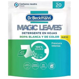 DR BECKMANN MAGIC LEAVES DETERGENTE EN HOJAS 20 HOJAS