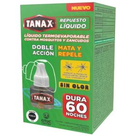 Repuesto Liquido contra Mosquitos y Zancudos 27,5ml Tanax