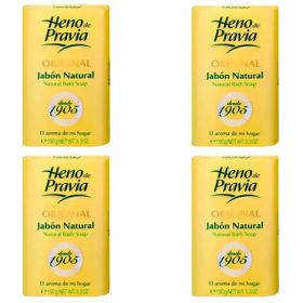 Pack De 4 Unidades Jabon Natural 150g Heno De Pravia