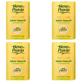 Pack De 4 Unidades Jabon Natural 150g Heno De Pravia