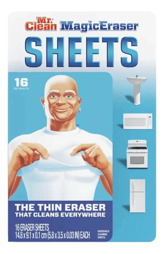 D_835672-Mlc112589959588_062026-O.jpg Toallitas De Limpieza 16U Mr Clean - Imagen 1