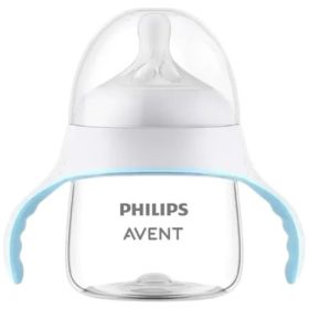 Vaso Entrenador Avent Natural Reponse Biberón Antigoteo 5oz Color Blanco