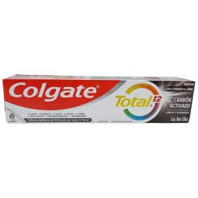 Pasta Dental Total 12 Carbon Activado 150ml Colgate