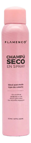 D_843201-Mla111601538751_052026-O.jpg Flamenco Shampoo Desengrasante Spray En Seco 200 Ml - Imagen 1