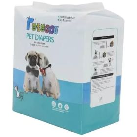 Sabanillas Pete Gou Pet Diapers 45x60cm Absorbente Olor 8 Unidades Celeste