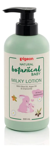 D_848385-Mlc110405340354_052026-O.jpg Natural Botanical Baby Milky Lotion 500Ml Pigeon - Imagen 1