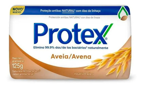 D_852047-Mlc46824314184_072021-O.jpg Protex Jabón Barra Antibacterial Avena 125Gr - Imagen 1