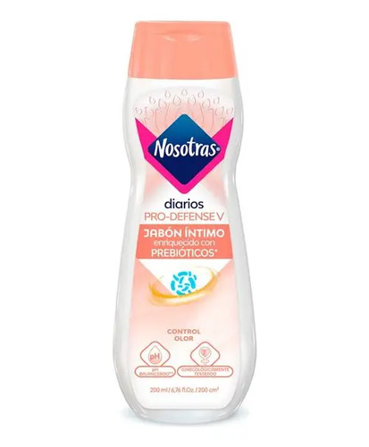 D_852293-Mlc71352874278_082023-O.jpg Jabon Intimo Pro Defense V 200Ml Nosotras - Imagen 1